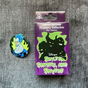 Disney Hades- Smiles, Smirks and Sneers Mystery Collection - Limited Release Pin